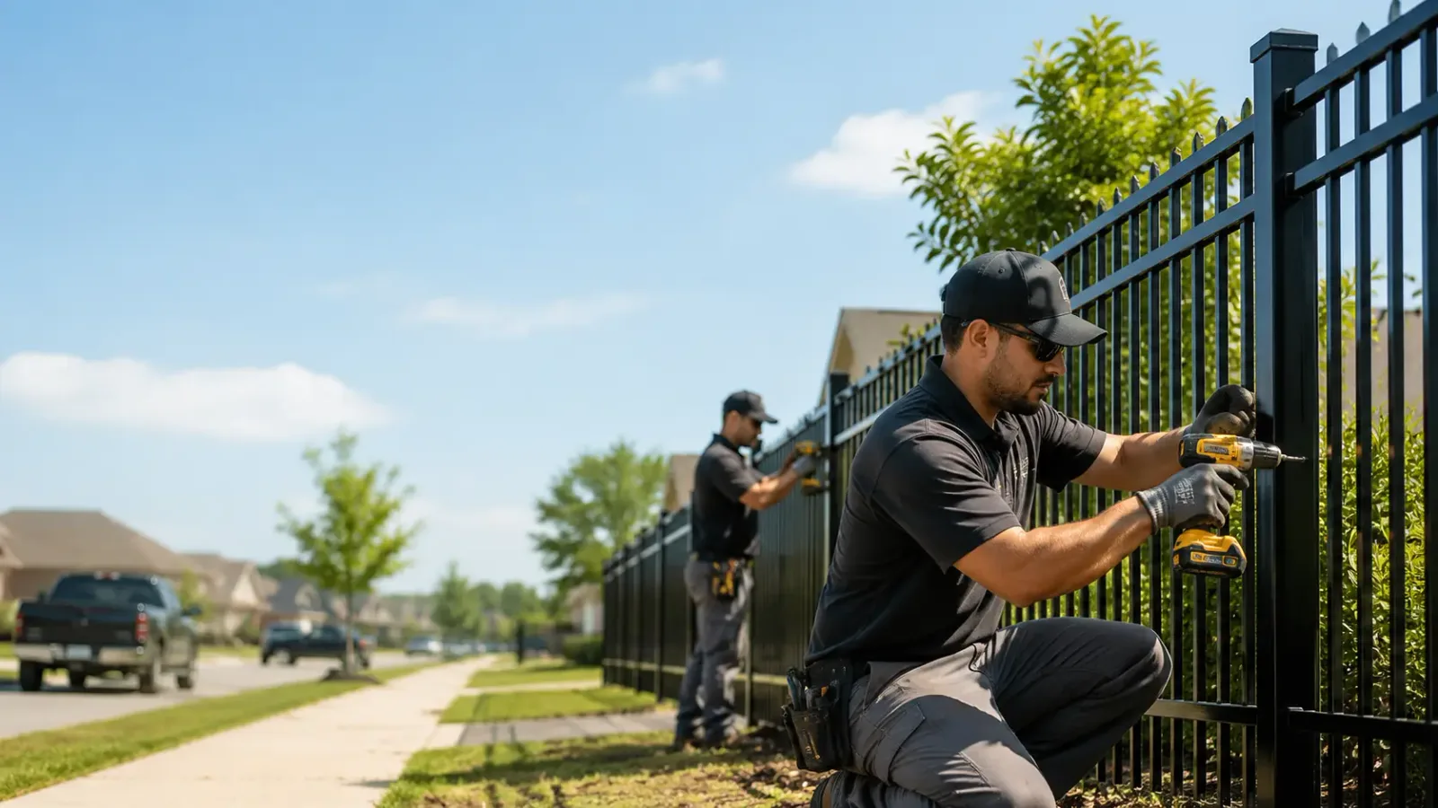 Metal Fence Installation in Sumner, WA